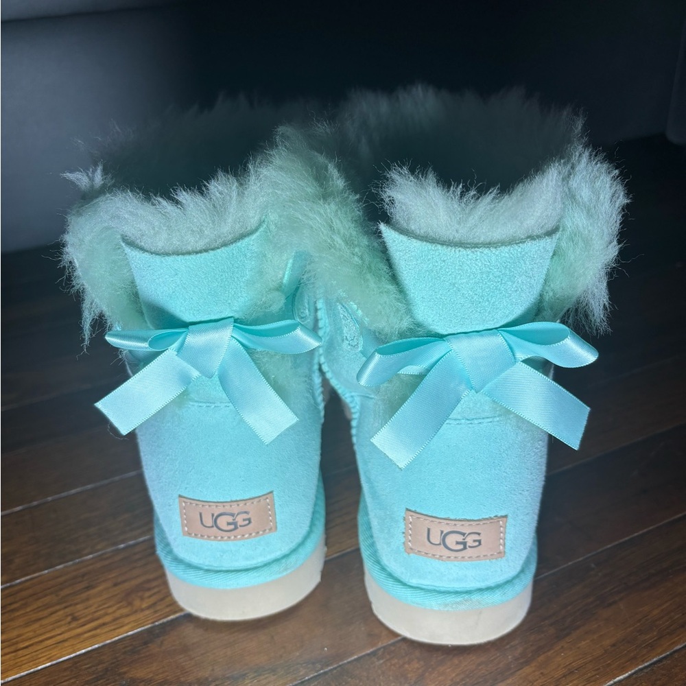 UGG Turquoise Mini Bailey Bow